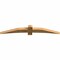 Ekena Millwork Bellingham Rough Sawn Timber Gable Bracket, Western Red Cedar, 84"W x 14"H x 4"D x 6"F, 4/12 Pitch GBW084X14X0406BEL00RWR - alternate 2